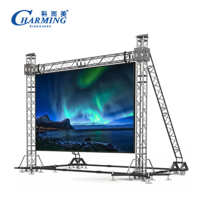 SMD1921 Telão LED para locação externa Multicena 3840HZ P3.91