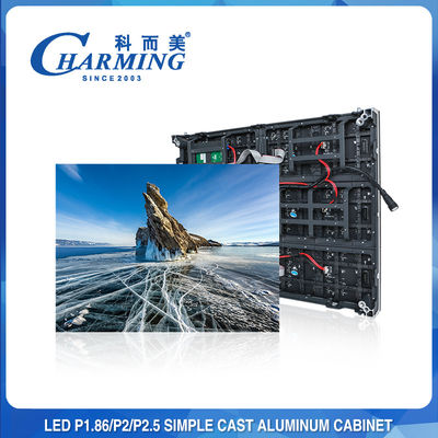 Monitor de passo fino multifuncional de 200 W, monitor de vídeo LED interno IP42