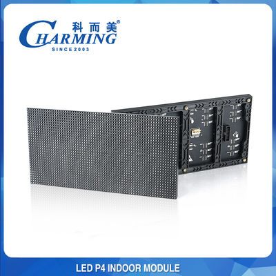 Módulos fixos de display de LED para interior colorido P4 64x32 SMD2020