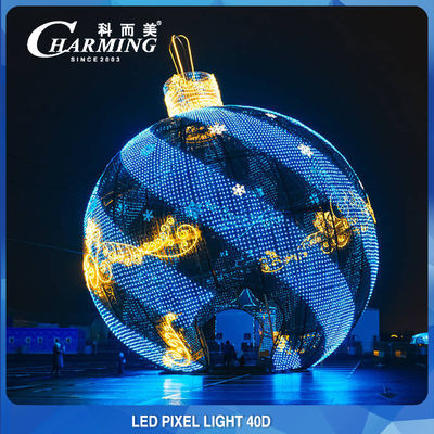 Fachada de edifício IP67 Luzes de LED Pixel Controle DMX SMD3535 Durável