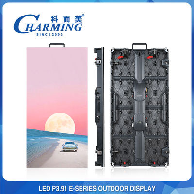 Palco interno P3.91 Aluguel de display de parede de vídeo LED 1920HZ-3840HZ