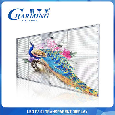 Visor de parede de vídeo transparente transparente à prova d'água 3840 Hz prático