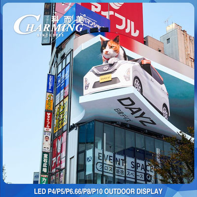 IP65 P5 P8 Display de parede de LED ao ar livre outdoor liga de magnésio