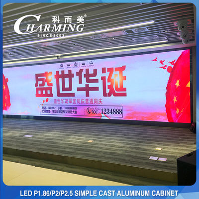 4K HD P1.2 P1.5 P1.8 Display de LED fixo interno para sala de conferência