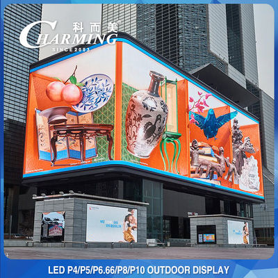 Painel externo de TV de LED AC110V/220V P5 P8 Prático