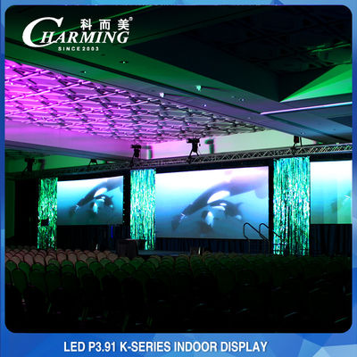 A parede video da exposição de diodo emissor de luz de P3.91 200W, de múltiplos propósitos parede do diodo emissor de luz visualização exterior