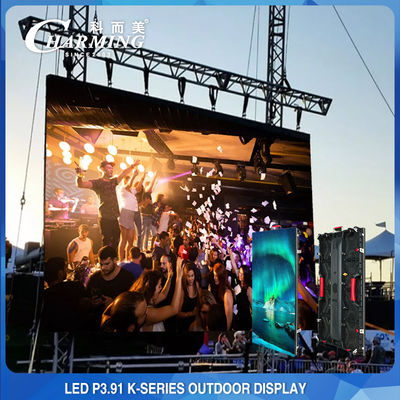 Parede LED de palco externo P3.91 Aluguel LED Display 4K alto brilho
