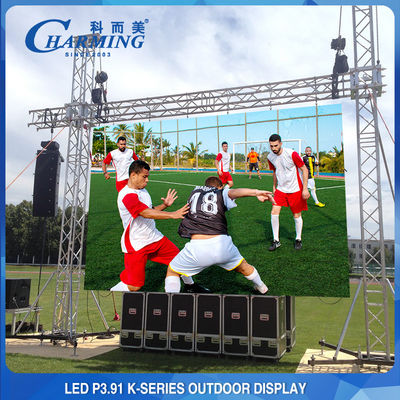 Sistema Novastar LED P3.91 Ecrã LED exterior Ecrã LED de vídeo de parede Ecrã de aluguer