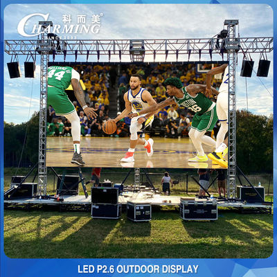 256x128 Eventos de Palco Display LED Video Wall Anti-Colisão P2.6 P3.91 P4.81