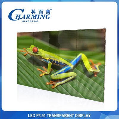 4k arrendamento exterior video transparente impermeável da tela P3.91 5000Cd/M2