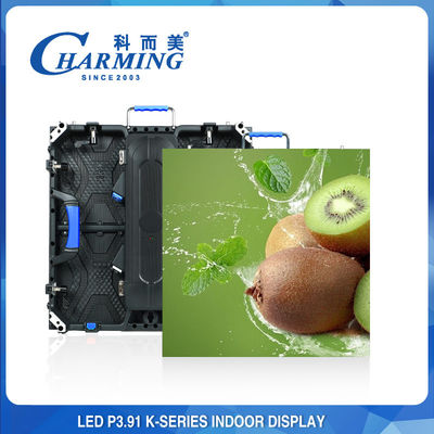 Aluguel de parede de vídeo LED exterior P3.9 P3.91 500x500mm Display de alumínio fundido a óleo