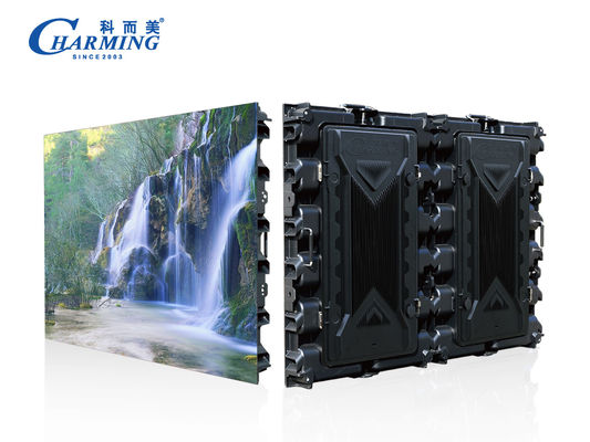 Projeto video exterior da cor completa 3D da parede do diodo emissor de luz da liga de alumínio que anuncia a exposição de diodo emissor de luz