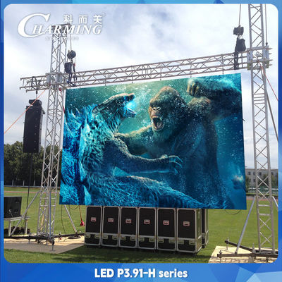 P3.91 H Series Outdoor LED Wall Display Aluguel de tela Vídeo Sexy Para DJ Stage