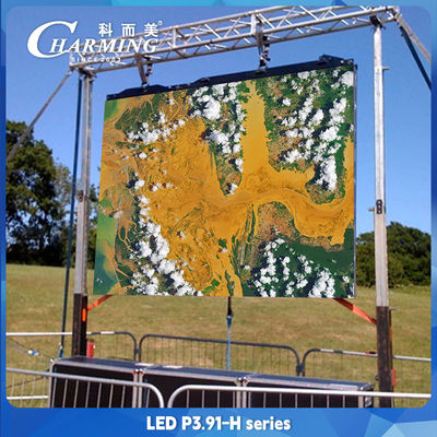 Aluguer de vídeo exterior LED Large Screen Wall 4k Billboard Display 50000hrs Tempo de vida