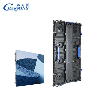 Ecrã de LED de aluguer para exibição exterior da série P3.91 K Ultra ângulo de visão alargado