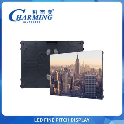 HD Grande ecrã de televisão sem costura de tom fino LED Display Screen P1.86 Full Color LED tela de parede