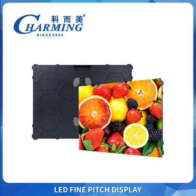 Tela LED interna de alta taxa de atualização 8K com serviço frontal magnético, combinação perfeita de tamanhos de gabinete diferentes