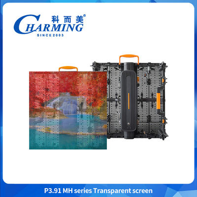P3.91 IP65 LED à prova d'água e ecrã de vídeo de parede Shopping Mall Windproof Bendable LED Display