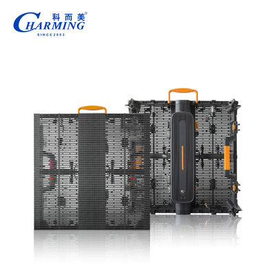 Alto brilho P2.6 P3.91 Cortina Janela de loja Vidro TV Painéis LED Rede de visualização Transparente tela LED