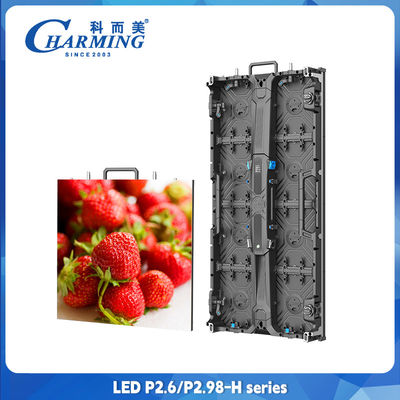 LED Video Wall Screen Hd 2k 4k P2.6 P2.98 Smd Full Color Indoor Led Matrix Panel Aluguel de LED Displays LED Screen Curved