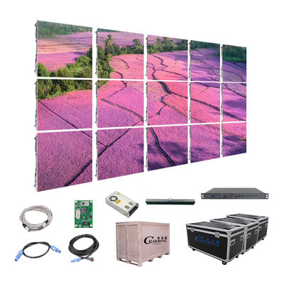 Displays externos de alumínio P2.98 da série K para uso físico ou de aluguer com design de bloqueio de arco