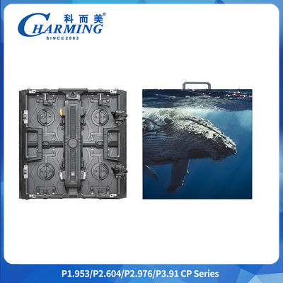 Display de parede de vídeo LED de resfriamento de alta eficiência de 7680Hz P1.9 P2.6 P2.98 Curva P3.91 Com design sem ruído