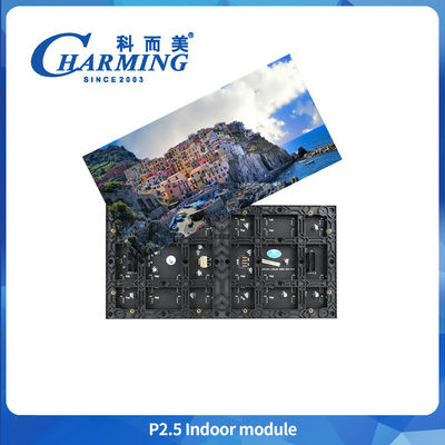 Modulo de exibição LED de 16 bits SMD2020 para parede interior 3840Hz P2.5 com desempenho competitivo e alto