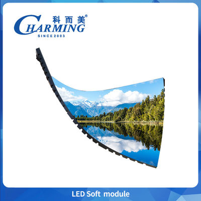 3840-7680Hz Alta taxa de atualização Instalação de adsorção magnética forte P2 P2.5 P3 P4 Flexível Módulo de LED suave Pantalla LED para evento