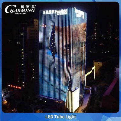 Luz de tubo LED à prova d'água IP65, capa de PC anti-UV, controle DC24V SpI