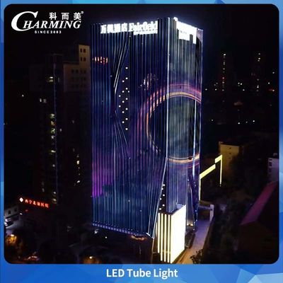 Luz de pixel pontual LED RGB Rastreamento permanente Telhado de edifícios Iluminação externa Decoração de Natal Festa de Halloween