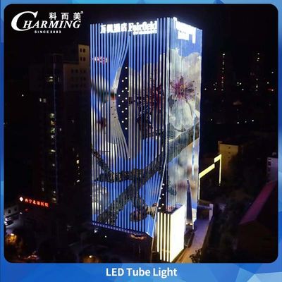 U30 Liga de alumínio + PC RGBW LED Tube Light DMX para ponte exterior