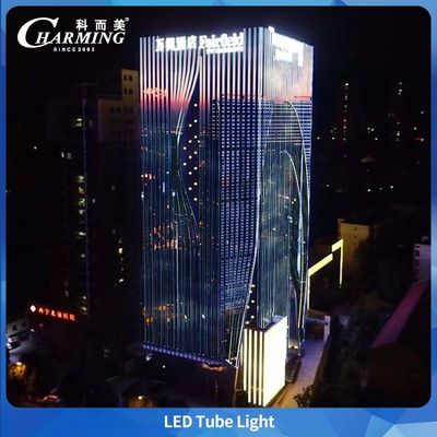 Luz de tubo LED U40 com BIS e LAN SASO Design de linha oculta para edifícios externos