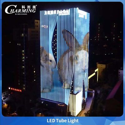 IP65 SPI externo 500/1000MM tubo LED com cobertura anti-UV-PC para publicidade de iluminação clara e brilhante
