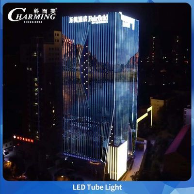 Tubo de Luz LED SMD5050 IP65 para PC Cover para Publicidade em Edifícios Exteriores
