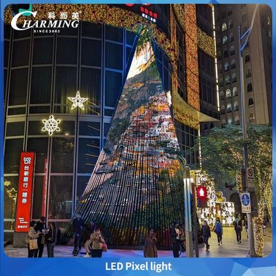 Luz de ponto LED permanente de Natal com perfil de alumínio para exterior RGB DC24V IP66 de 30MM