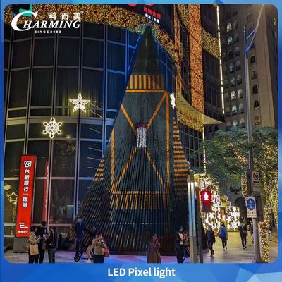 Luz de pixel LED DMX512 de baixa potência e resistente a UV com outdoor ao ar livre