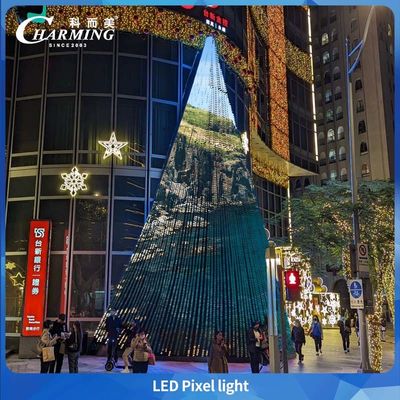 Charmoso Pixel LED de Próxima Geração 2025 40D 40×27.3mm IP66 Impermeável Carcaça de PC Para Iluminação de Atrações Turísticas e Decoração Arquitetônica