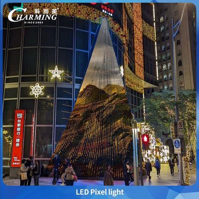 2025 Luz de Pixel LED RGB SPI à Prova D'Água Mais Vendida DC24V Iluminação de Edifícios Exteriores