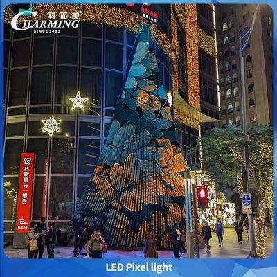 Luzes de Pixel LED 50C SMD3535 IP66 SPI Controle Luz Externa Decoração de Parede Externa Iluminação de Palco