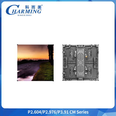 P3.91 Ecrã LED exterior IP65 7680Hz Gabinete 500*500mm SMD1921 Ecrã de publicidade digital Ecrã exterior