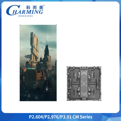 Painel de Vídeo LED P3.91 para Exterior 500x500mm IP65 Liga de Alumínio