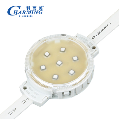 Instalação flexível LED Pixel Dot Light - 50C RGB IP65 impermeável para projetos de iluminação criativa