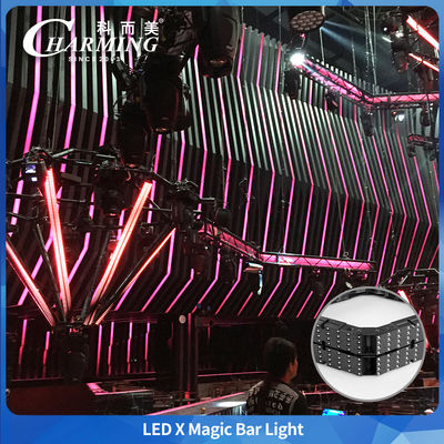 Fácil de desmontar e montar para diferentes comprimentos Produto encantador LED X Magic Bar Design modular Produto encantador LED X Magic Bar RGB LED Pixel Bar Para evento de entretenimento