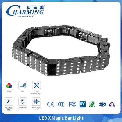 SMD3838 PC Cover RGB Modular Led Magic Bar Light Para decoração de lobbies de hotéis