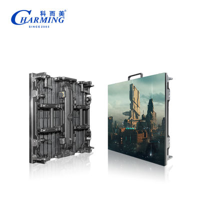 Tela LED Flexível CP Series P2.604 500x500mm 147456 Pixels/m² IP42 para Paredes de Vídeo Internas Sem Emendas