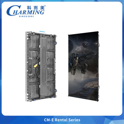 Charming P2.604 Indoor CM-EE Series Waterproof Full Color LED Display Screen para aluguel Com gabinete de liga de alumínio 500x1000mm