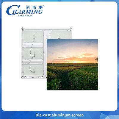 Parede de vídeo LED exterior à prova de intempéries P6.66 IP65 All Aluminum Frame Resistente ao sal e dissipação de calor