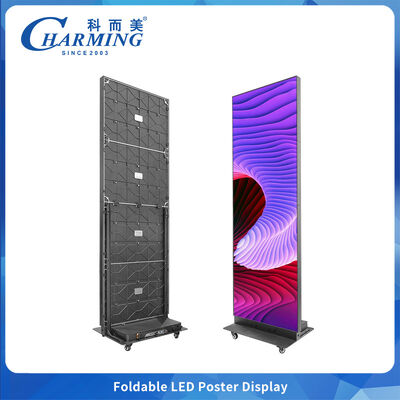 Smart Foldable LED Video Wall Display com proteção GOB e controle móvel Ideal para aplicações de eventos profissionais