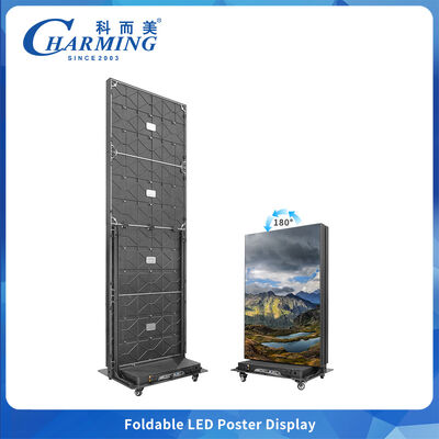 Smart Phone Controlled LED Video Wall com P1.86 P2 P2.5 Pixel Pitch e Design dobrável para fácil operação