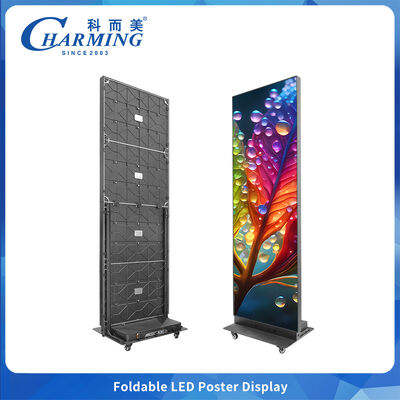 Display LED Portátil para Aluguel com Proteção GOB, Controle Móvel e Passo de Pixel P1.86 P2.5 para Roadshows